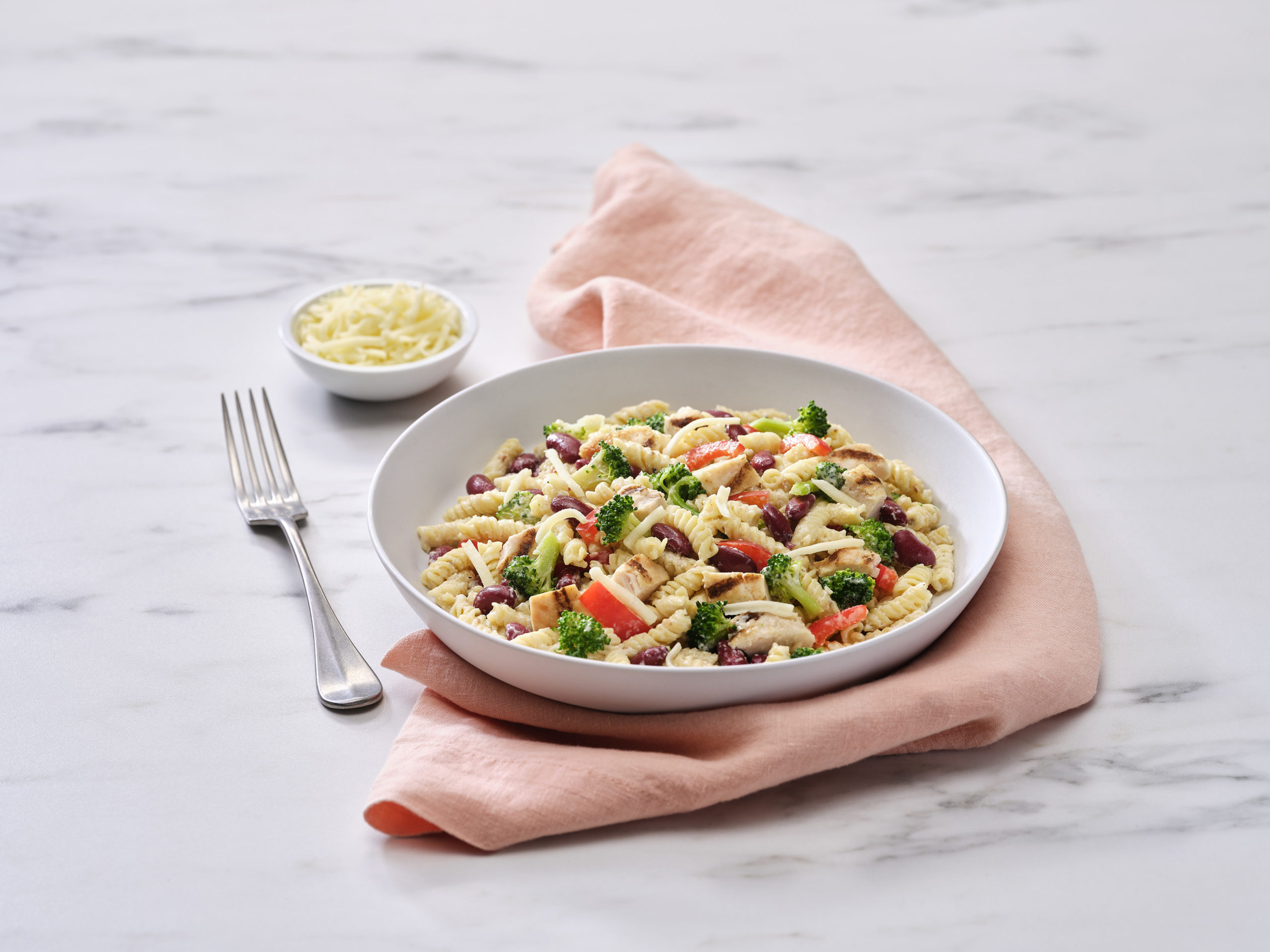 Easy Broccoli, Bean and Fusilli Pasta | What you eat