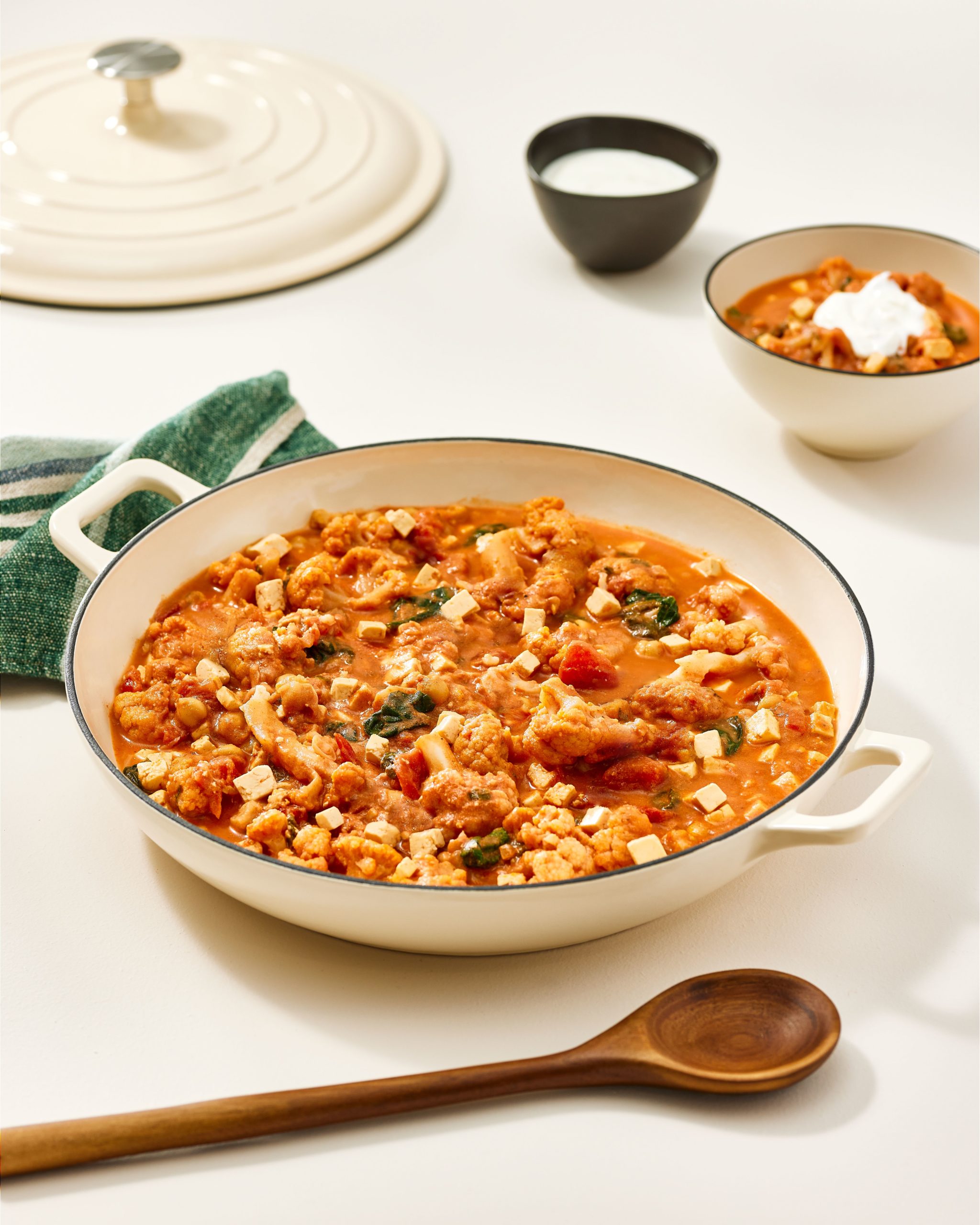 One Pot IndianInspired Paneer and Chickpeas What you eat