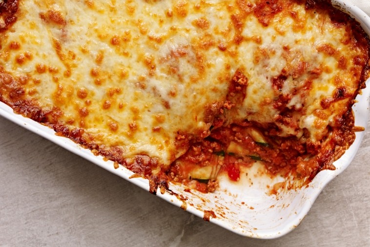 Lasagne avec sauce ratatouille