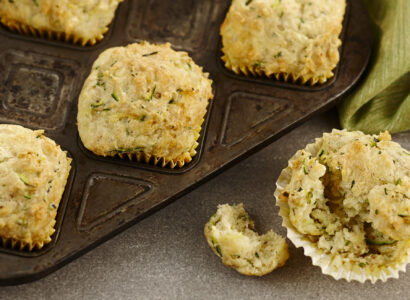 Zucchini and Cheese Muffins