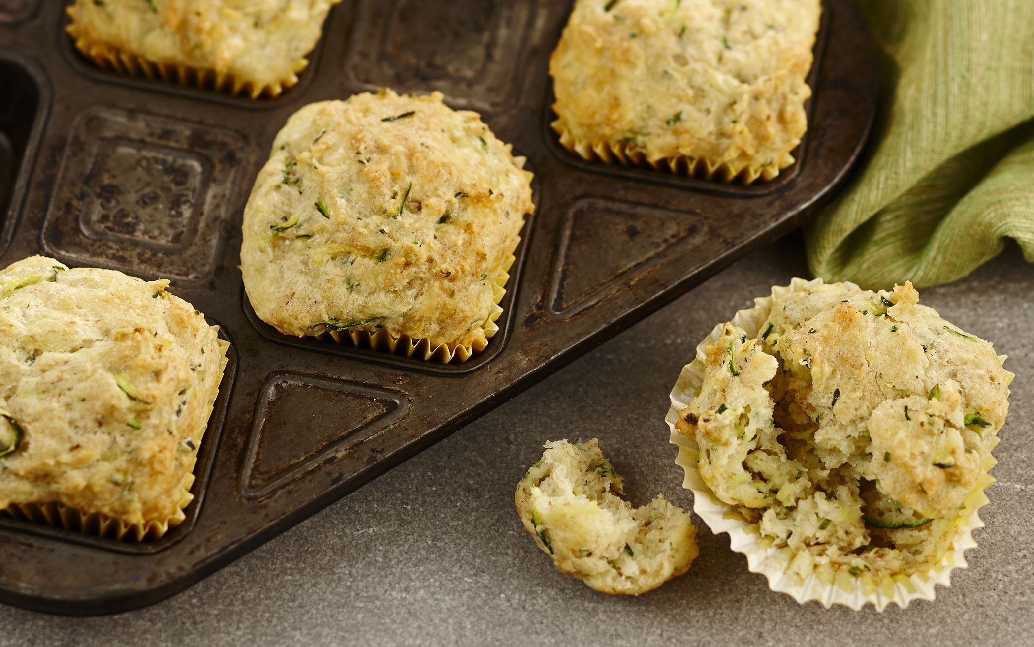 Zucchini and Cheese Muffins | What you eat
