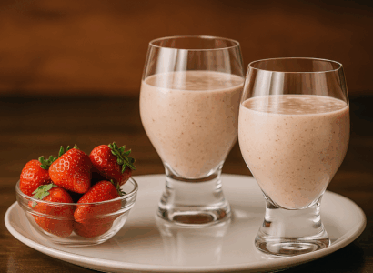 Strawberry Almond Smoothie