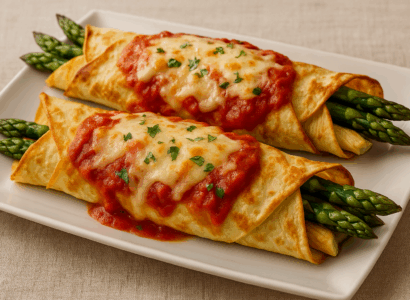 Crepes du Jour with Monterey Jack