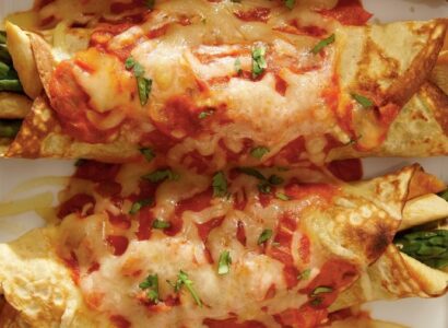Crêpes du Jour with Monterey Jack