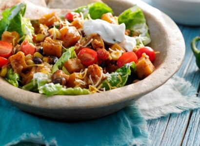 Mexican Squash and Bean Salad