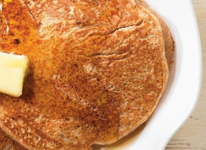 Spiced Ricotta pancakes