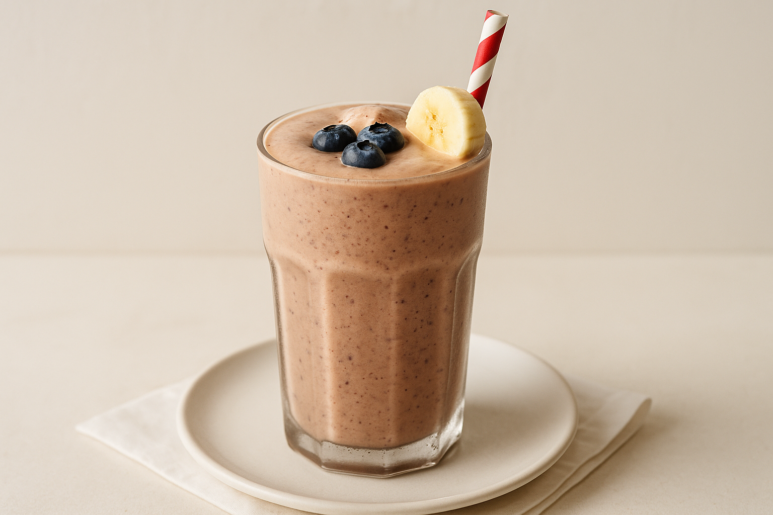 Dark Chocolate Banana Fruit Shake