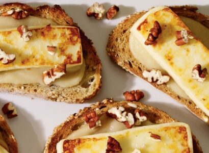 Pear, Pecan and Queso Fresco Appetizers