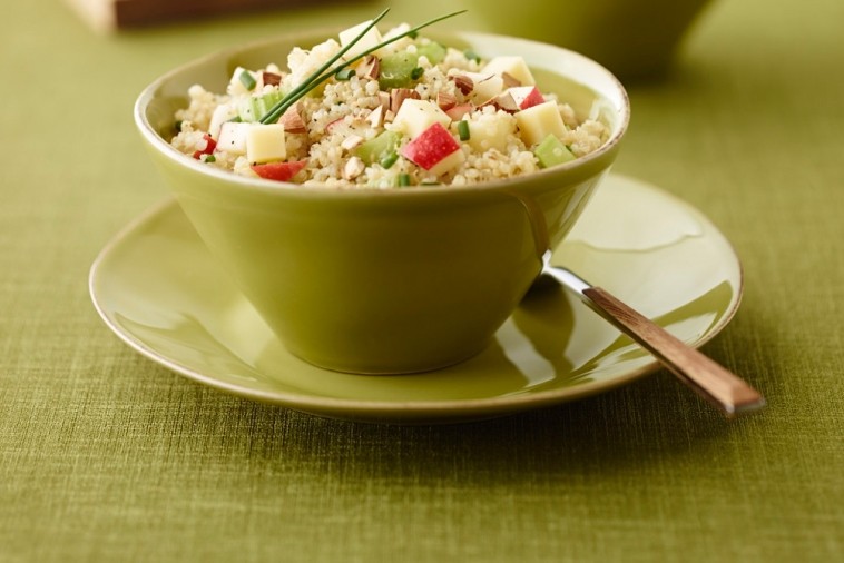 Salade de quinoa, Cheddar et pommes
