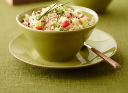 Quinoa, Cheddar and Apple Salad