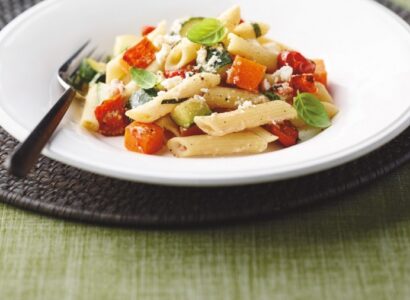 Squash and Feta Penne Rigate