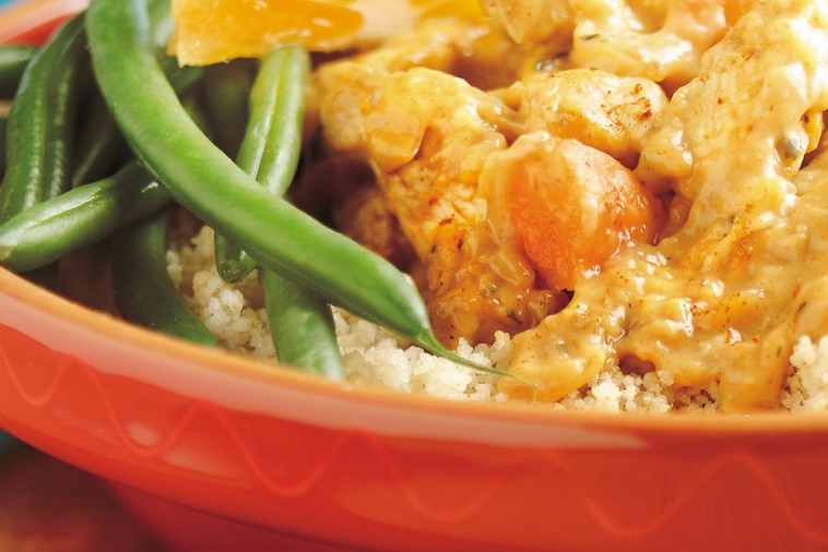 Poulet vite fait épicé à la marocaine