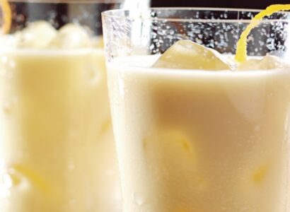 Iced Orange Green Tea Latte