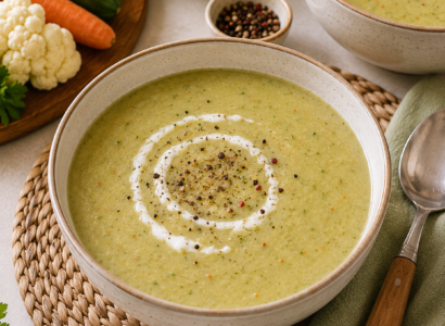 Chilled Veggie Garden Soup