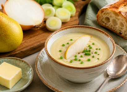 Simply Delicious Pear Vichyssoise