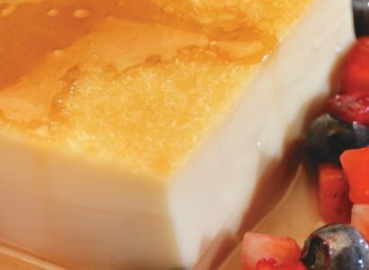 Classic Custard with Maple Syrup
