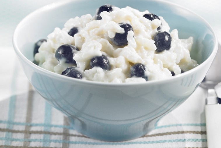 Pouding au riz à l’érable et aux petits fruits
